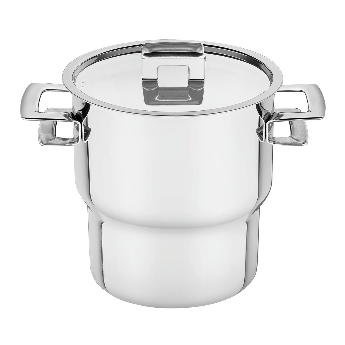 Cuscuzeira Tramontina Brava em Aço Inox com Alças e Tampa 14 cm 2,1 L - Edição Especial